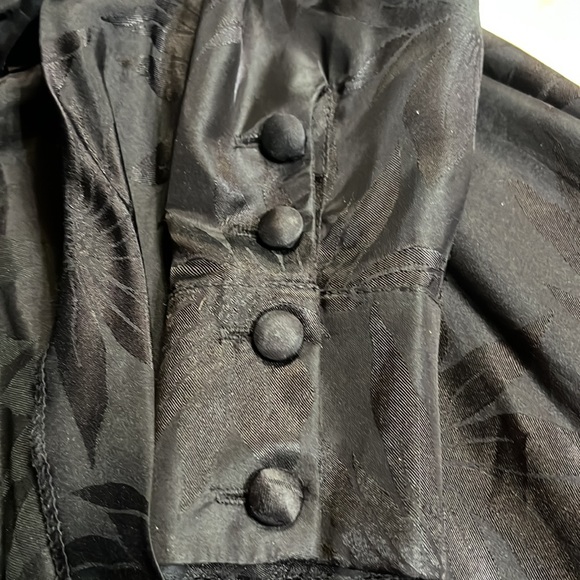 PRINCE inspired 80s Silky Vintage black skirt and jacket. Prince inspired. - Picture 4 of 13